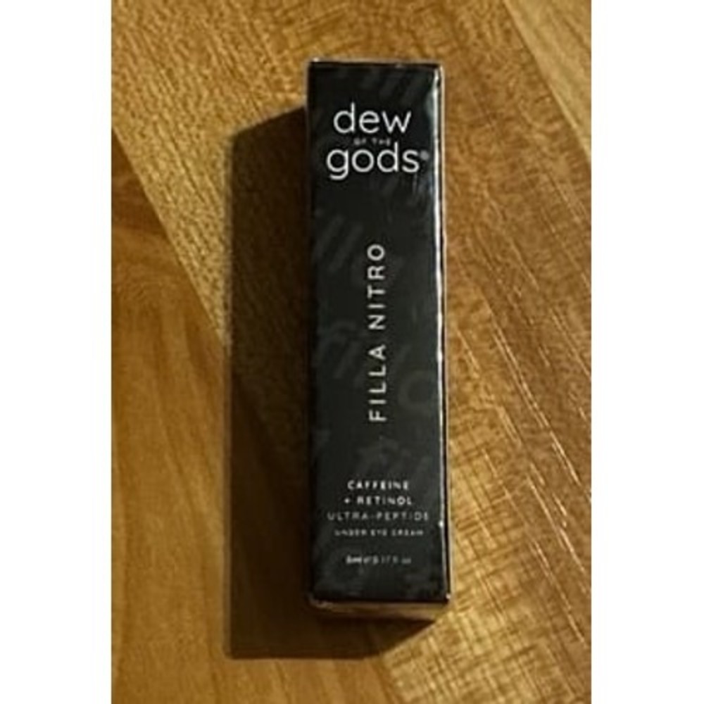 Dew of the Gods Filla Nitro Caffeine + Retinol Ultra-Peptide Under Eye Cream.